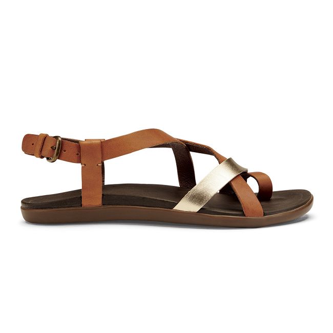 Sandalias Olukai ‘Upena - Sandalias Mujer Cafes 20795-604